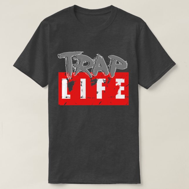Camiseta Trap Life Homie (Frente do Design)