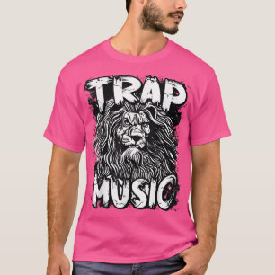 Camiseta Trap Music Lion Graphic Hip Hop Techno R&b 304