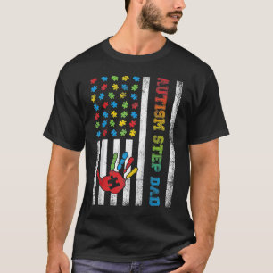 Camiseta Trapo de conscientização sobre autismo Padrasto Ba