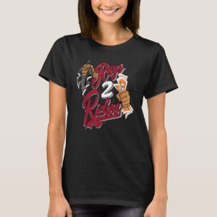 Camiseta Trapos a Riquezas Retro Cardinal Vermelho 3s Combi