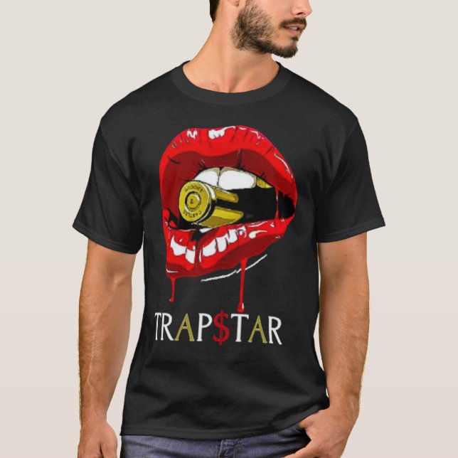 Camiseta Trapstar Essencial de Melhor Venda  (Frente)