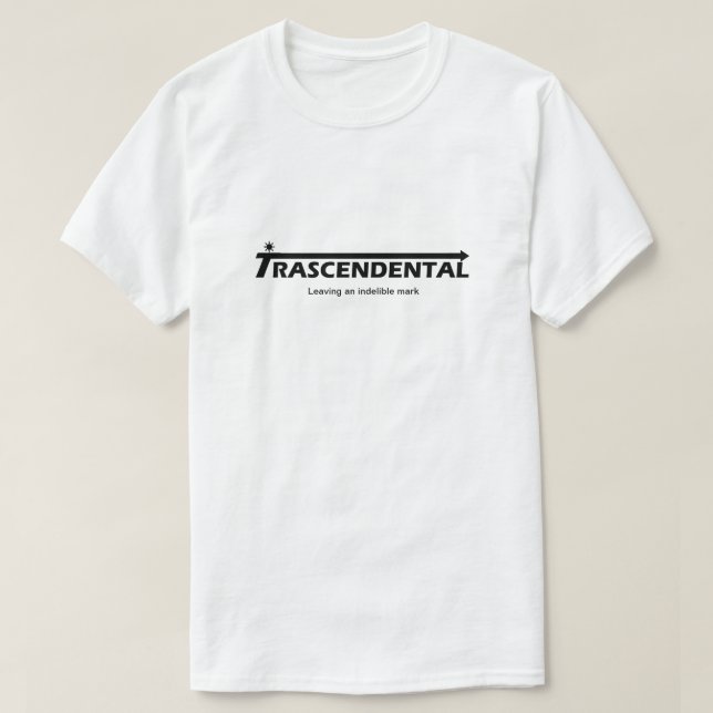 Camiseta Trascendental (Frente do Design)