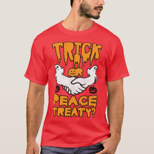 Camiseta Tratado de Paz para o Halloween - Eleição Pacifist