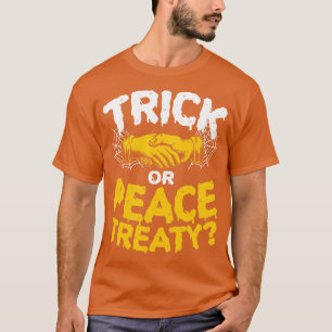 Camiseta Tratado de Paz para o Halloween - Eleição Pacifist