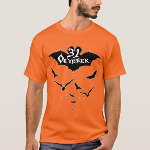 Camiseta Tratamento de Decoração de Halloween ou Monstro 