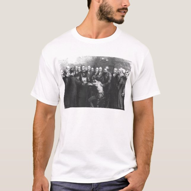 Camiseta Tratamento do Dr. Koch para o consumo (Frente)
