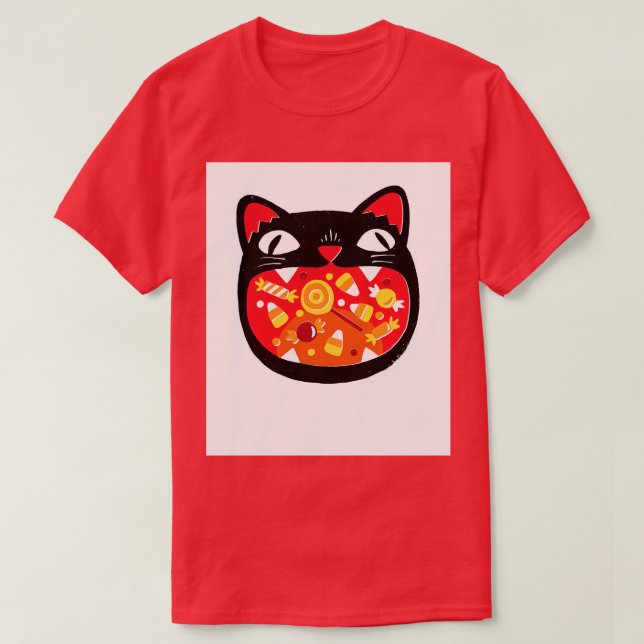 Camiseta Tratamentos de Gatos (Frente do Design)