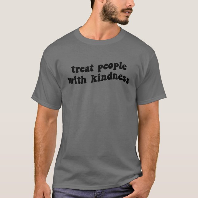 Camiseta Tratar Pessoas com bondade Vibes Positivas Inspira (Frente)