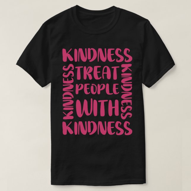 Camiseta Tratar Pessoas com gentileza (Frente do Design)