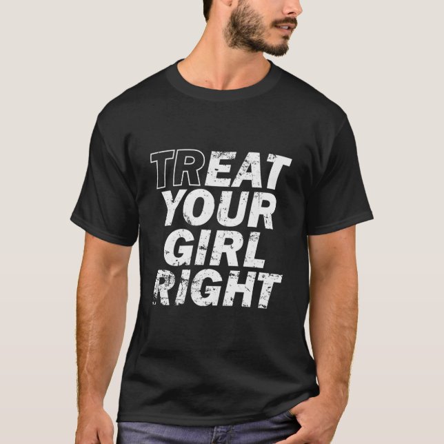 Camiseta Trate Seu Pai no Dia dos Pais (Frente)