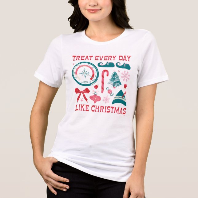 Camiseta Trate Todo Dia Como Natal (Frente)