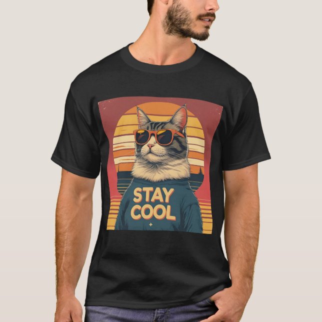Camiseta Trato De Gato "Permanecer Legal" (Frente)