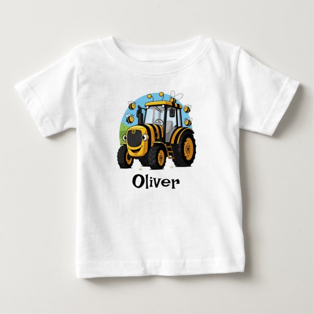 Camiseta Trator Abelha Bumblebee Fofo (Frente)