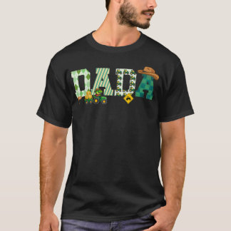 Camiseta Trator Agrícola Papai 1º Aniversário