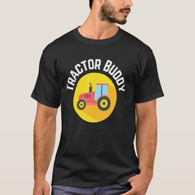 Camiseta Trator Buddy Fazendas Kids (Frente)