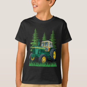 Camiseta Trator de Agricultura Verde