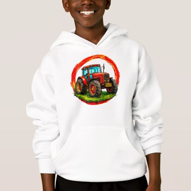 Camiseta Trator de brinquedo infantil (Frente)