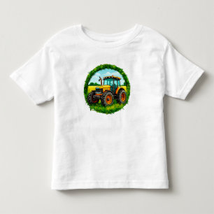 Camiseta Trator de brinquedo infantil