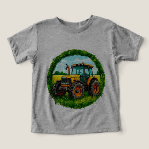 Camiseta Trator de brinquedos para crianças