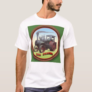 Camiseta Trator de caso "Continua cozinhando"