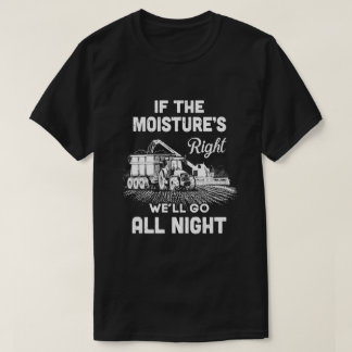 Camiseta Trator de Fábrica Se Humedecer Certo. Vamos Todos