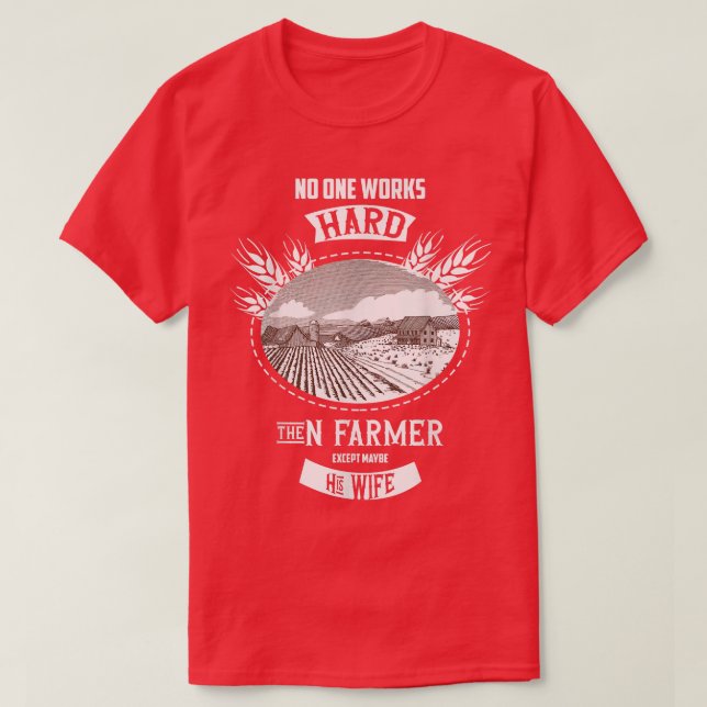 Camiseta Trator de fazenda (Frente do Design)