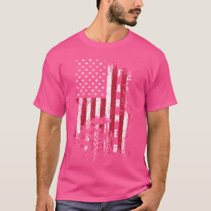 Camiseta Trator De Fazenda Agricultor Patriótico Bandeira D