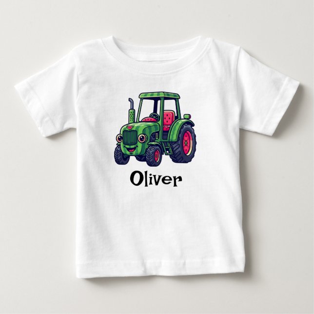 Camiseta Trator de Melancia Fofo (Frente)