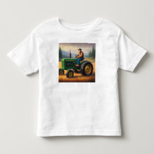 Camiseta Trator de Pé Grande