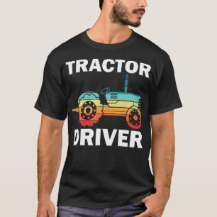 Camiseta trator fazendeiros engraçados rastreadores Agricu