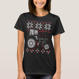Camiseta Trator Lover Ugly Christmas sweater, Farmer Farmi