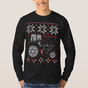 Camiseta Trator Lover Ugly Christmas sweater, Farmer Farmi