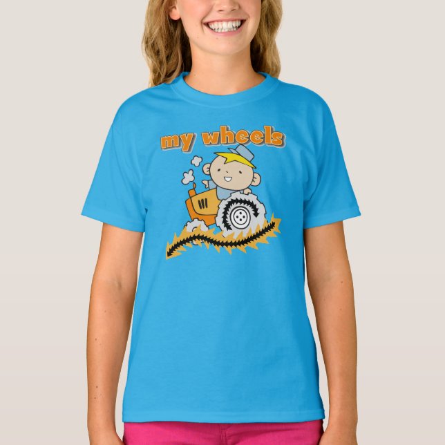 Camiseta Trator minhas rodas (Frente)