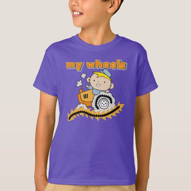Camiseta Trator minhas rodas (Frente)