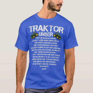 Camiseta Trator Nossa Oração Dizendo Biob De Trator Agrícol