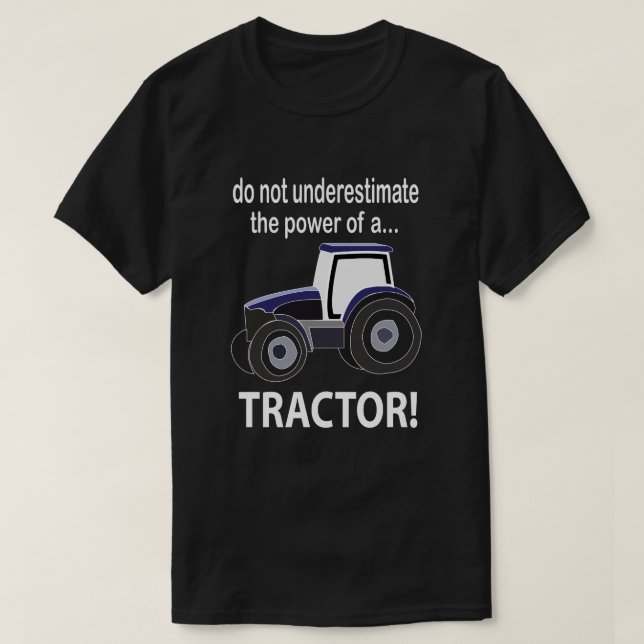 Camiseta Trator Poder Trator (Frente do Design)