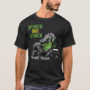 Camiseta Trator    PullingSpinnin e Grinnin Pull 