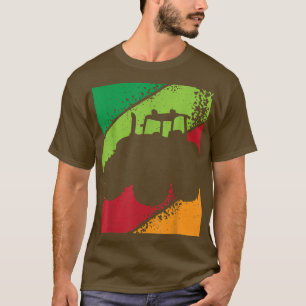 Camiseta Trator Retro Trator Vintage Farmer Gift