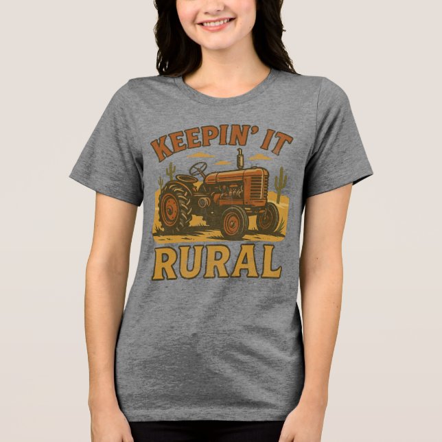 Camiseta Trator rural (Frente)