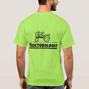 Camiseta Trator Tractorologista Engraçado