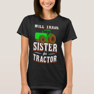 Camiseta Trator Trekker Children's Field Work Country Life