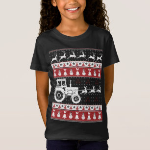 Camiseta Trator Ugly Christmas Sweater Xmas