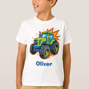 Camiseta Trator Verde Legal da Fazenda