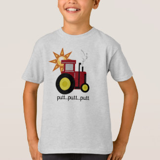 Camiseta Trator vermelho