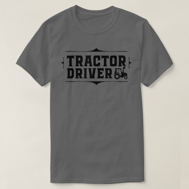 Camiseta Tratores de tratores agrícolas (Frente do Design)