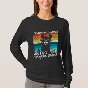 Camiseta Trauma Llama Não Tem Tempo para sua Enfermeira Dra