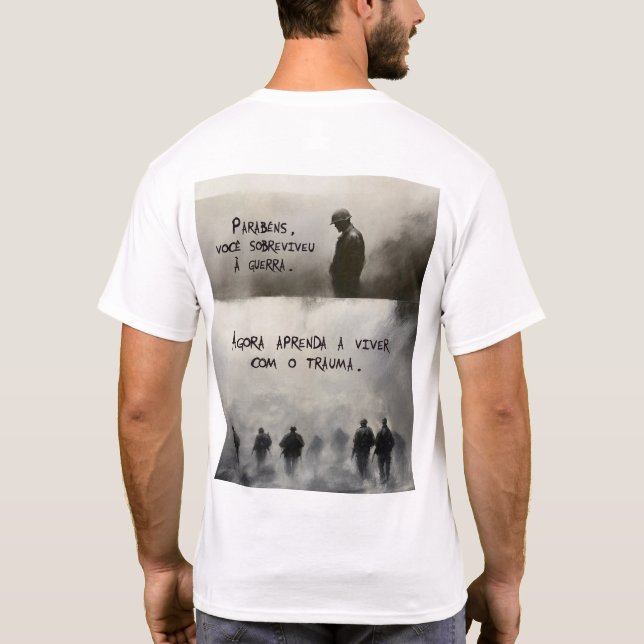 Camiseta Trauma (Modelo II) (Verso)