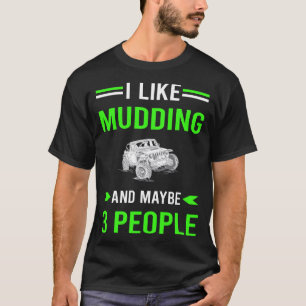 Camiseta Trava de Lama de Lama do Green 3 Pessoas