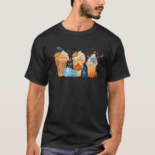 Camiseta Trava De Pumpkin, Café De Queda, Arroz De Pumpkin,