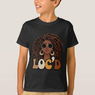 Camiseta Travado Para Sempre Locos Afro Dreadlocks Preto Me